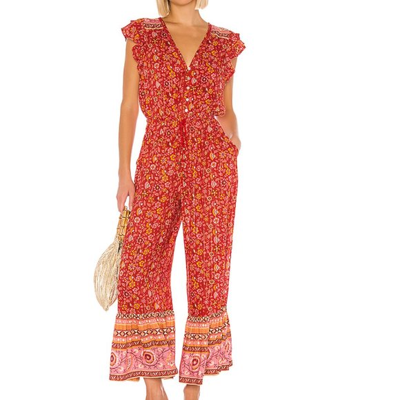 ♥️ SOLD ♥️ Spell Dahlia Jumpsuit - NWT - Size S - Picture 2 of 6